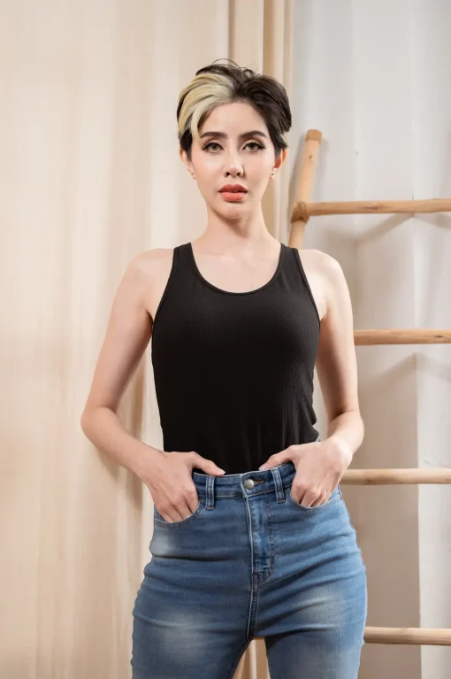 BODYSUIT CRS-02-BL
