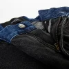JCS-06 TWO-TONE BLACK JEANS - Image 4